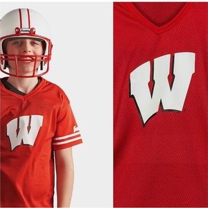 Franklin Sports Wisconsin Badgers Football Uniform Medium
